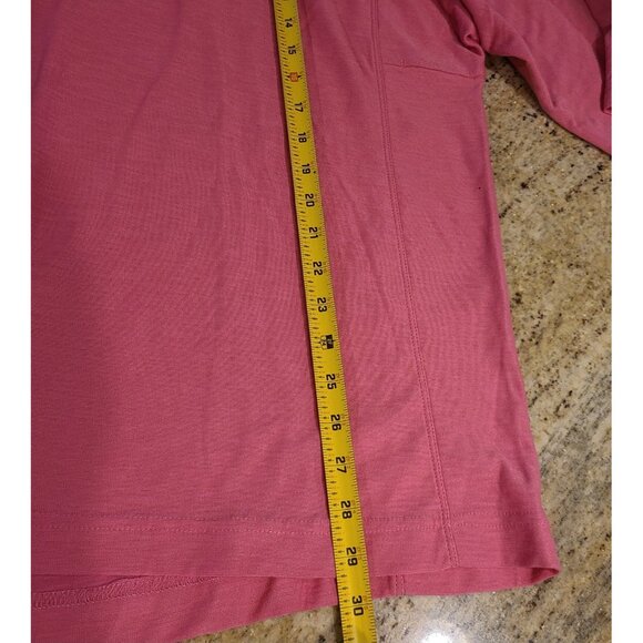 New? Lot of 2 Plus Size 26/28 Woman Within Stretch Shirt Short Sleeve Eyelet Tie - Picture 4 of 14